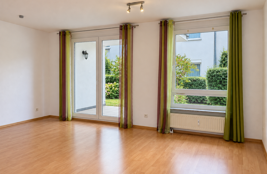 2 Zimmer. Terrasse. Attraktive Perspektiven!
