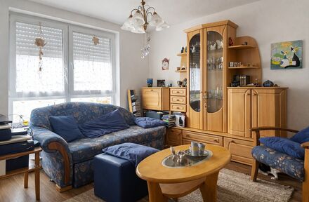 Schöne Maisonettewohnung mit Balkon, Terrasse und Garten