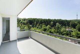 Helle 2-Zimmer-Wohnung in bevorzugter Aussichtslage Stgt - Ost!